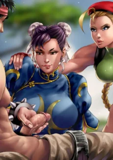 legitimate- Chun-Li x Cammy (Street Fighter) (4)