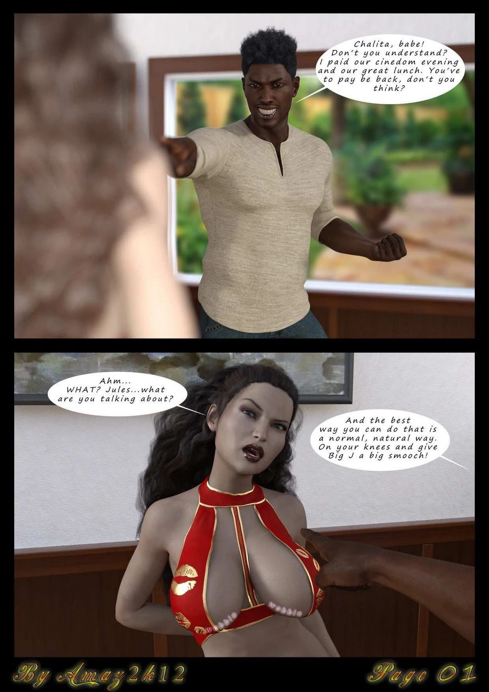Women Are Made To Pleasure Men?- Amazeroth | 18+ 3D Porn Comics