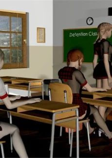 Lynortis- Dickgirl School – Detention Class (17)