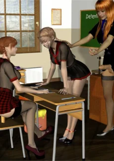 Lynortis- Dickgirl School – Detention Class (25)