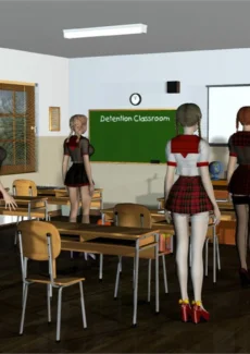 Lynortis- Dickgirl School – Detention Class (7)