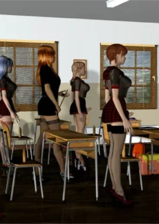 Lynortis- Dickgirl School – Detention Class (8)