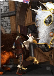Mongo Bongo- Bretonnia Knight – The Gryphon Knight (3)