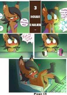 Sally and Amy in The Forbidden Fruit Comic (17)