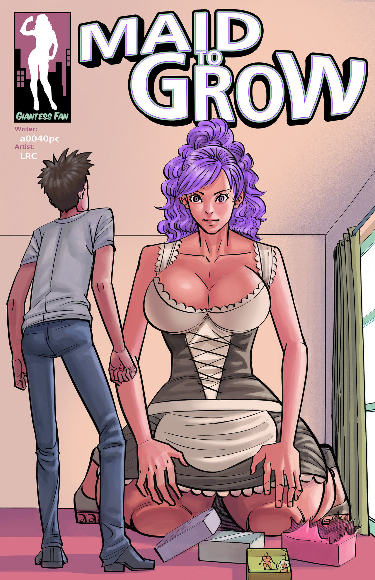 Giantress porn comic