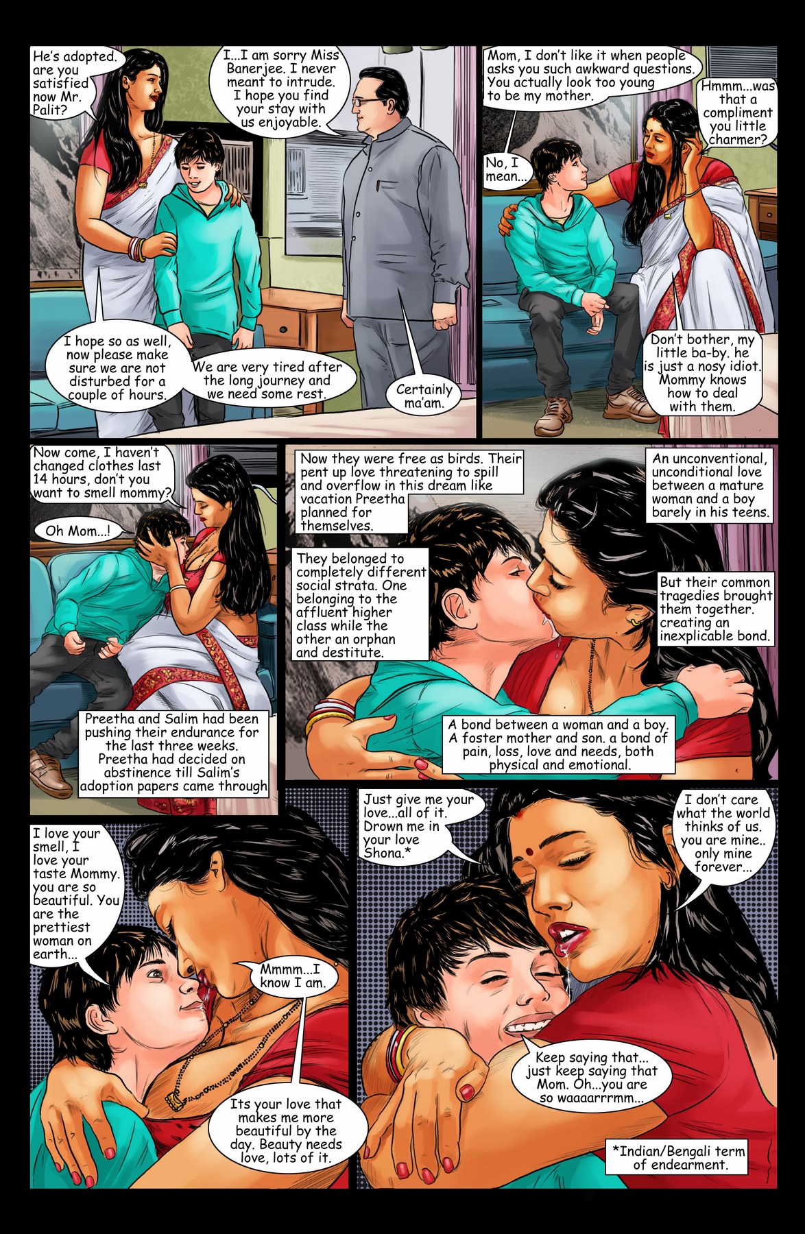 Honeymoon in darjeeling porn comics