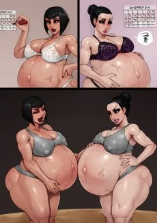 Rampage- Pregnant Woman Scat Wrestling (3)