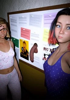 worldofleah- Leah and Kira exploring the mysterious hole (5)