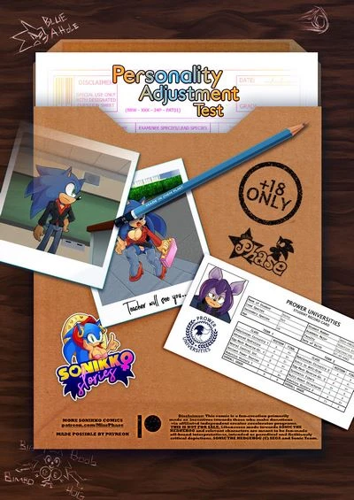 Personality Adjustment Test- Cuisine [Sonic The Hedgehog]