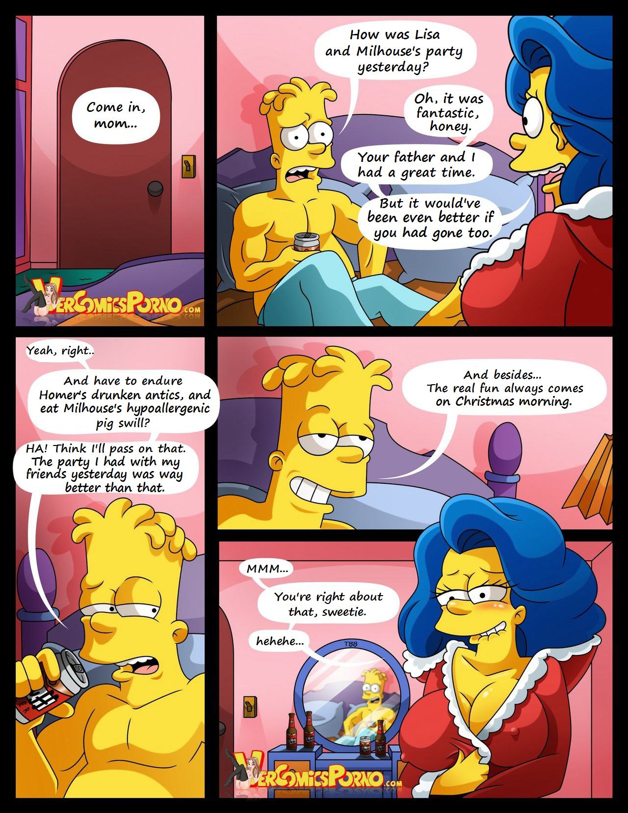The simpsons porno comic
