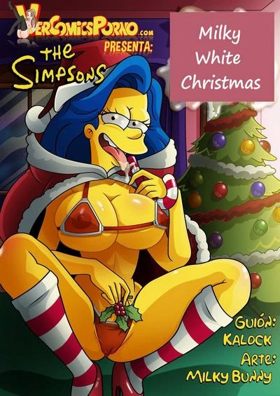 Milky White Christmas- The Simpsons