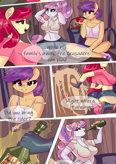 CMC In The Barn- Xjenn9 [My Little Pony]