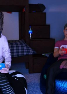 worldofleah- Gaming Night with Melanie (3)