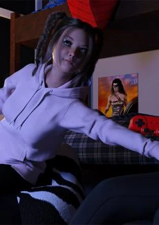 worldofleah- Gaming Night with Melanie (4)