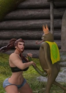 Kisaku2009- Brigitte and Frog King (Overwatch) (17)