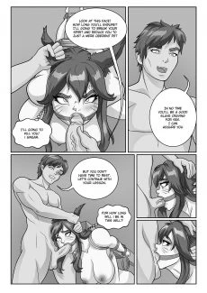 guakyart- Ahri’s Manga BDSM – League of Legends (3)