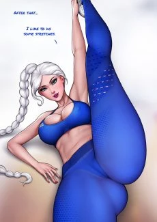 Aroma Sensei- How to train your ass with Elsa (Frozen) (5)