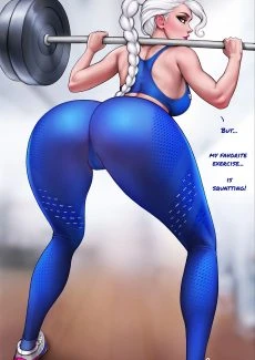 Aroma Sensei- How to train your ass with Elsa (Frozen) (7)