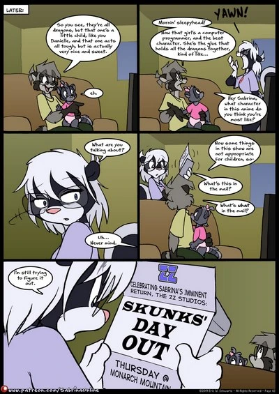 Sabrina Online- Skunks’ Day Out – Eric W. Schwartz