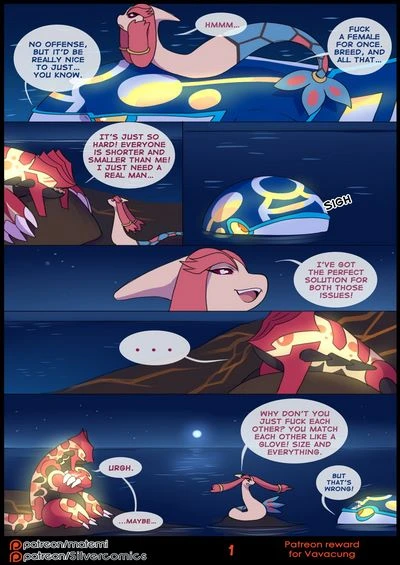 Groudon x Kyogre- Matemi [A Silver Soul]
