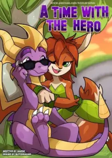 Blitzdrachin- A Time with the Hero- info