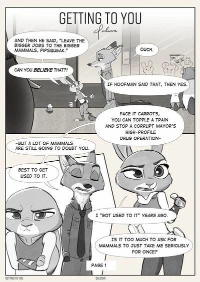 Getting To You- Qalcove [Zootopia]
