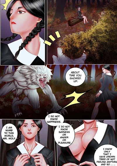 Wednesday Addams’ Deathly Pleasure- nyte