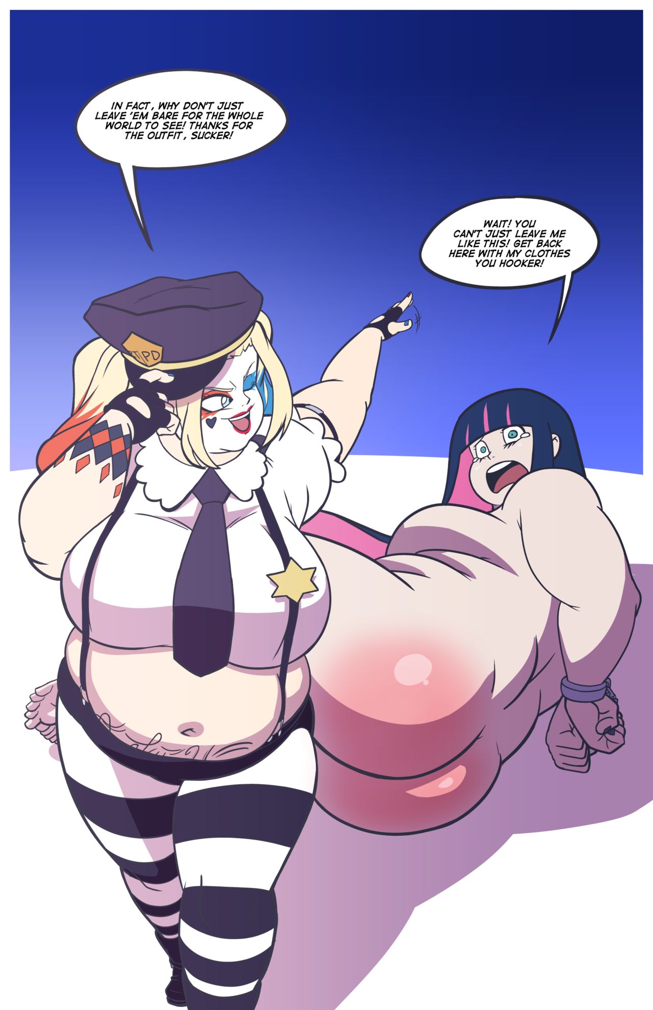 Harley Quinn At Large- Axel Rosered | 18+ Porn Comics