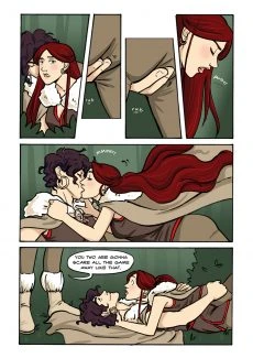 Gina Biggs- RIDING HOOD- The Wolf and The Man (4)