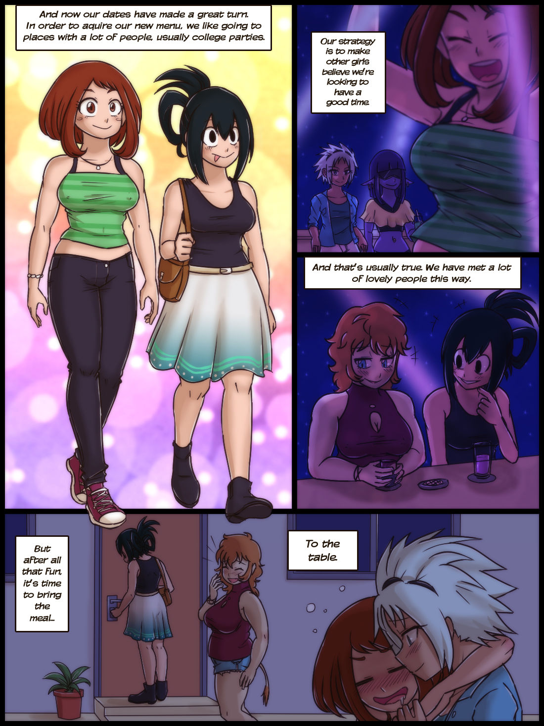 Dining Together- Malezor [My Hero Academia] | 18+ Porn Comics