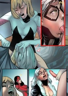 Xgeek- The Cat and the Spiders (Spider-Man) (5)