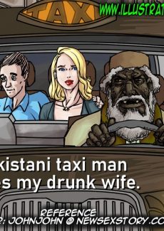 illustratedinterracial – Pakastani Taxi Man- info