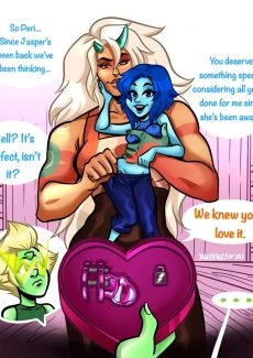 Jasper X Peridot X Lapis (Steven Universe) (1)