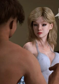 Sister blackmailed by brother (5)