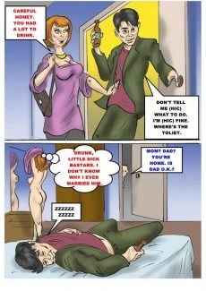 Son fuck Mom while dad is drunk (1)