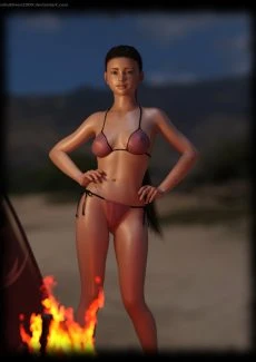 The Girl on the beach (2)