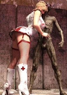 Nurse Julia vs Zombie (4)