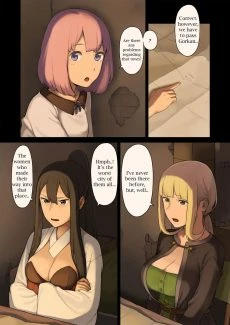 The Female Adventurers, Upon Arriving at an Oasis_02