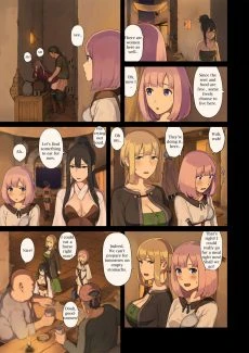 The Female Adventurers, Upon Arriving at an Oasis_07