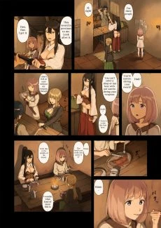 The Female Adventurers, Upon Arriving at an Oasis_08