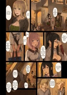 The Female Adventurers, Upon Arriving at an Oasis_19
