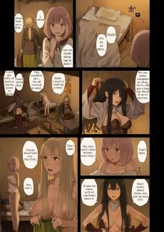 The Female Adventurers, Upon Arriving at an Oasis_20
