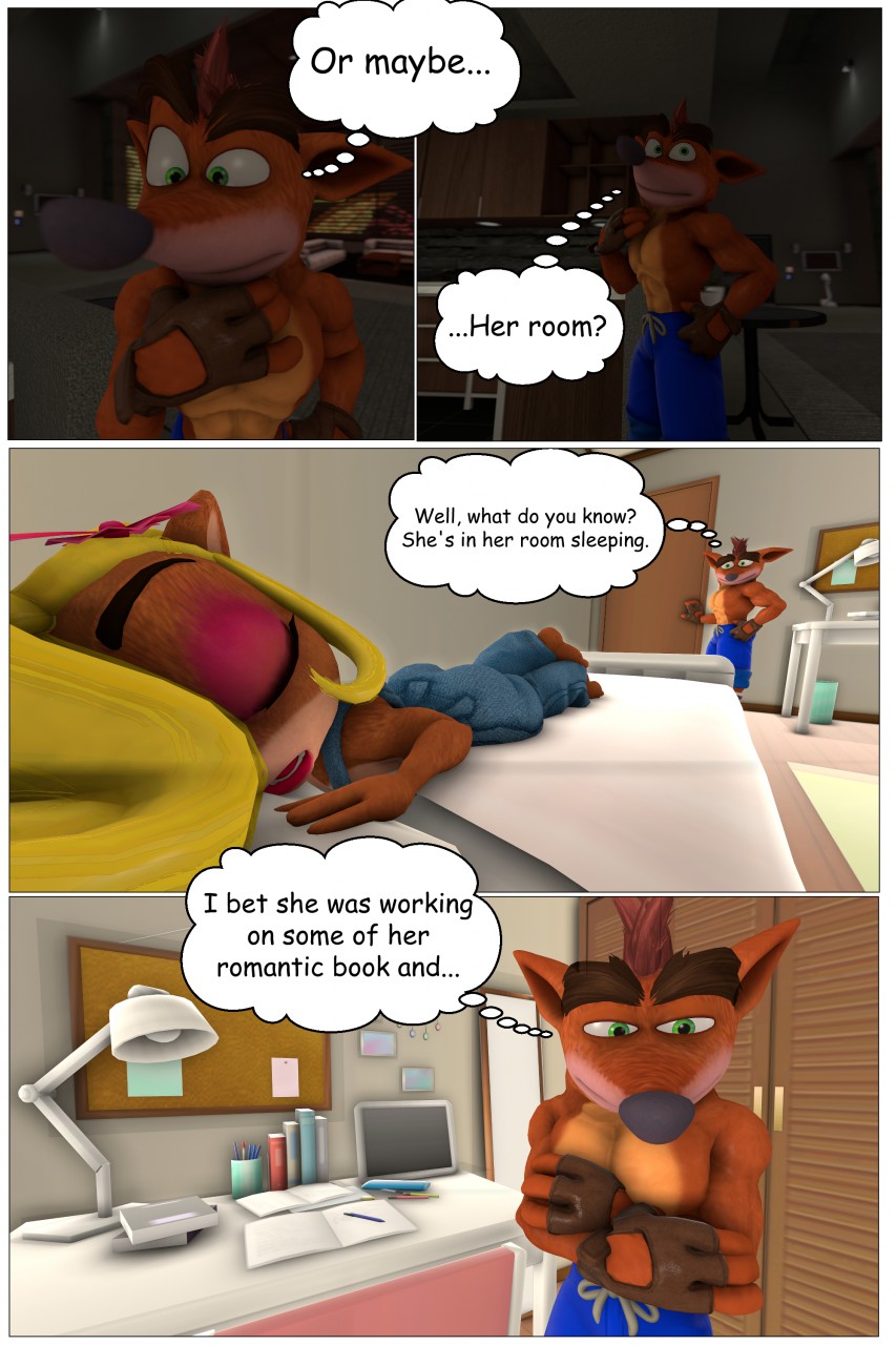 OverSlept!!- Kyosaeba [Crash Bandicoot] | 18+ Porn Comics