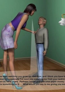 Aunt and her nephew find common interests (14)