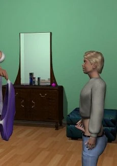 Aunt and her nephew find common interests (20)