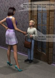 Aunt and her nephew find common interests (7)