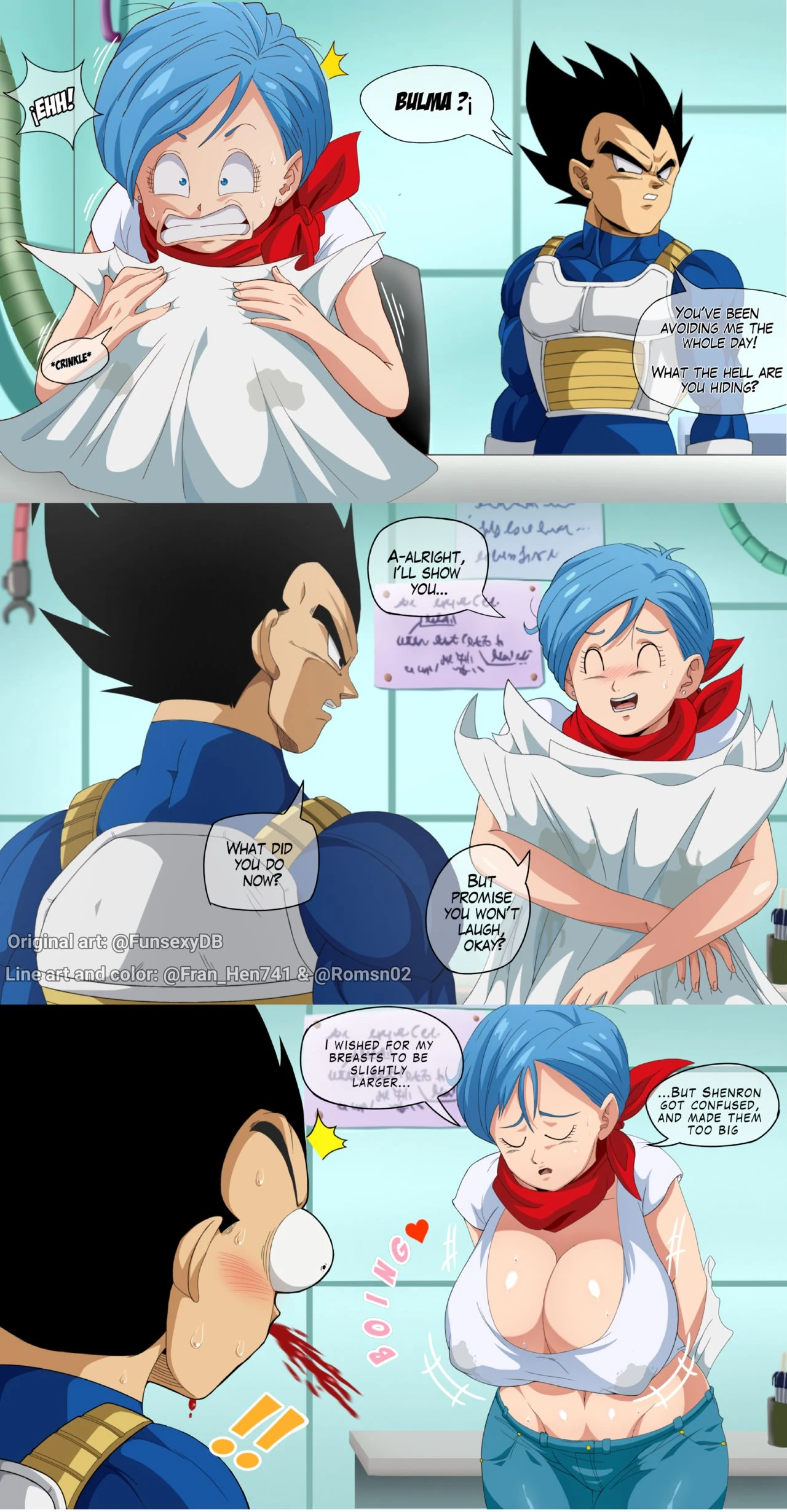 Bulma breast expansion