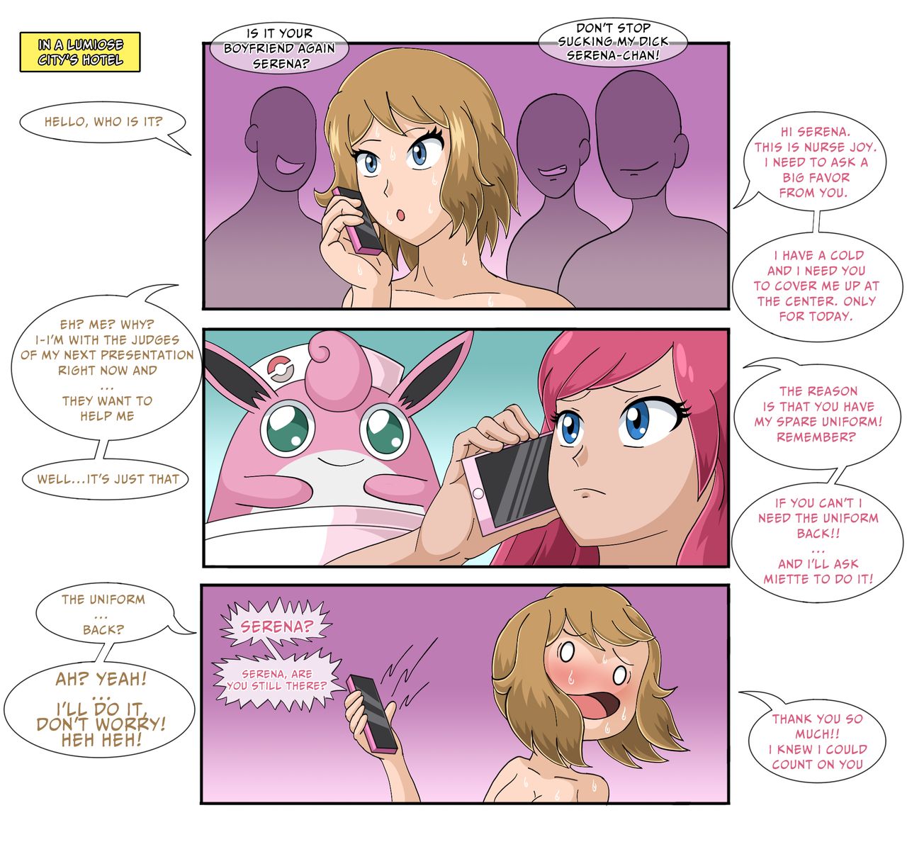 Serena pokemon porn comics
