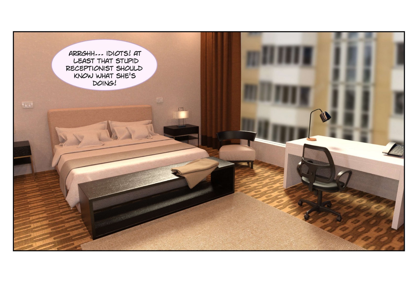 Abimboleb - The hotel maid | 18+ Porn Comics