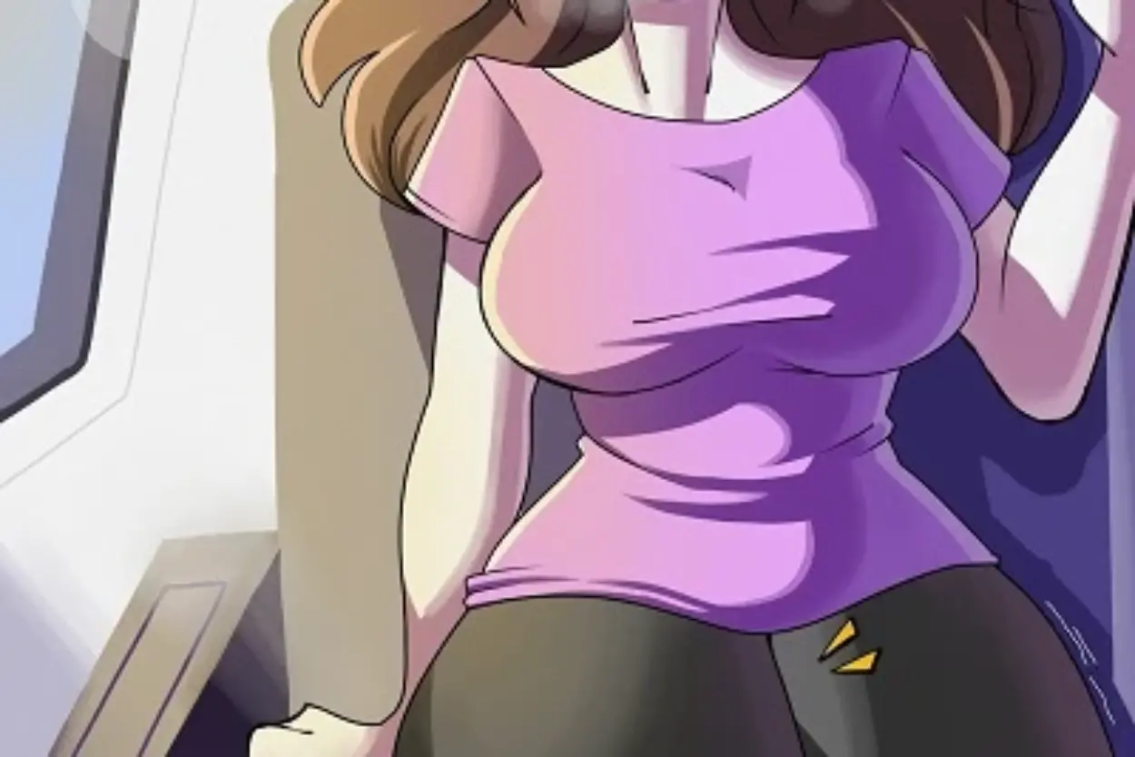 Two bodies entwined in a passionate embrace